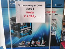 Stromerzeuger: CGM - CGM 3300i