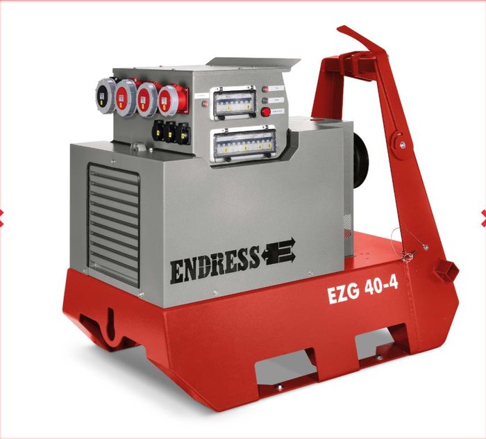 
                    
                    Stromerzeuger:
                    Endress - EZG 40/4 II/TN-S (230V)
                  